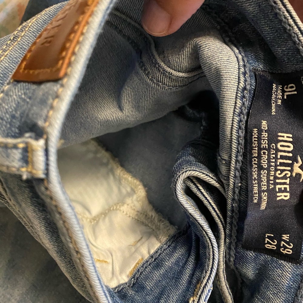 Hollister....4 pairs of stretchy skinny jeans